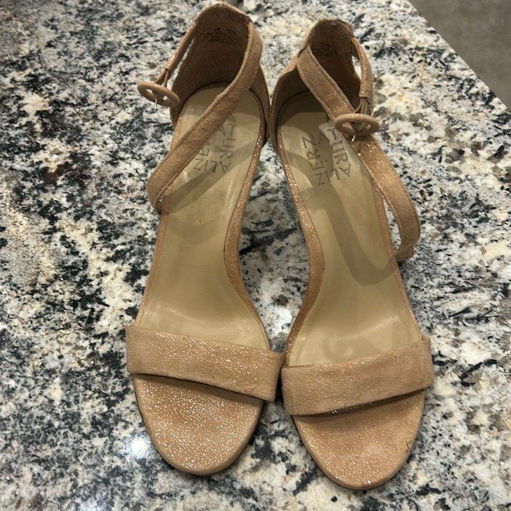 Worn inside only - Subyle sparkle nude heels